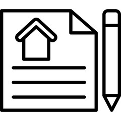 Property Agreement Icon