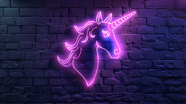 Neon Unicorn