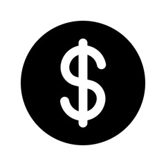dollar glyph icon