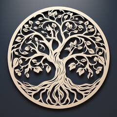 a circular tree of life