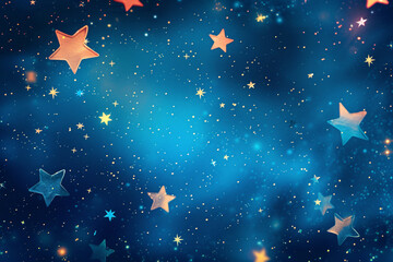 stars in the sky with stars
