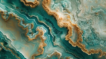 Coral reef background - Abstract coral skeleton fossil crystal jade agate texture detail, top view - obrazy, fototapety, plakaty