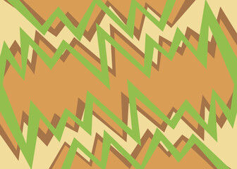 Abstract background with sharp zigzag line pattern