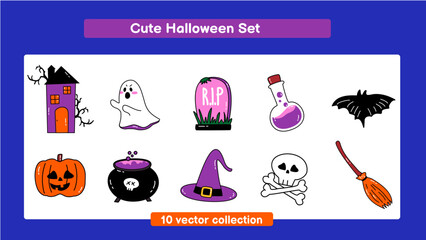 Cute Halloween Set