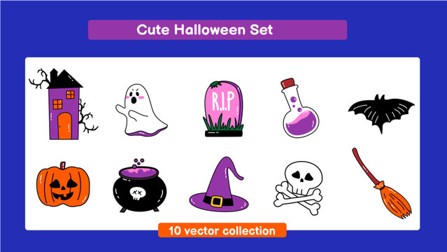 Cute Halloween Set
