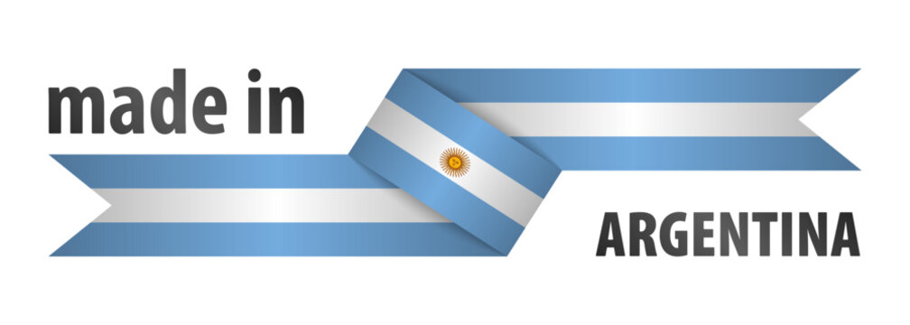 Made in Argentina graphic and label.
