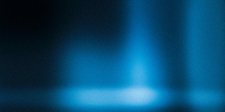 Abstract background, dark blue gradient pattern, rough texture, grainy noise backdrop, illustration, product