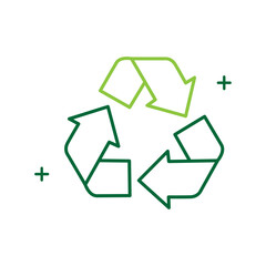 Recyclable Vector Illustration Icon Design