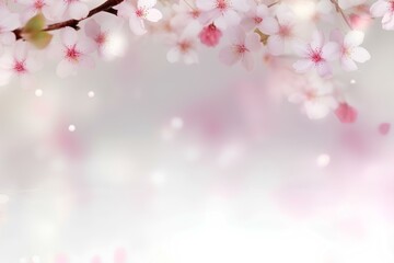 pink cherry blossom made by midjourney