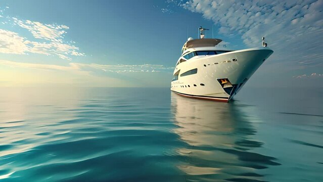 Sailing on the side, yacht embodies the essence of luxury travel and maritime adventures