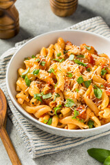 Homemade Italian Casarecce Pasta