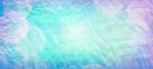 Blue bokeh widescreen background for Banner, Poster, celebration, event and various design works