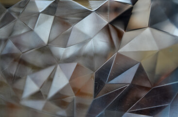 Geometric abstract background. Dark prism textured abstract background crystal wallpaper polygon diamond.