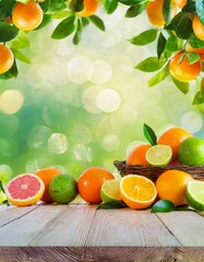 Tischplatte in der Natur