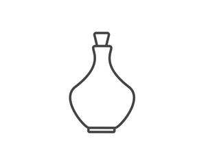 Vector icons of beauty, cosmetics and care. Bottle, jar, shower gel, face cream, body lotion, spray, ointment, paste.