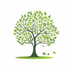 Abstract vibrant tree logo design - Tree of life logo design inspiration
