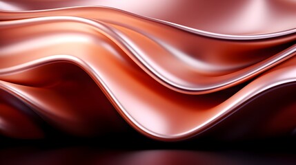 Obraz premium Elegant Pastel 3D Podium with Flowing Drapery on Water for Product Promotion