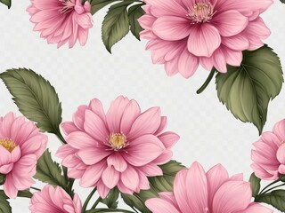 pink flowers background - 791811533