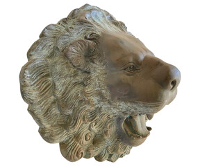 Image of Beautiful Lion Statue