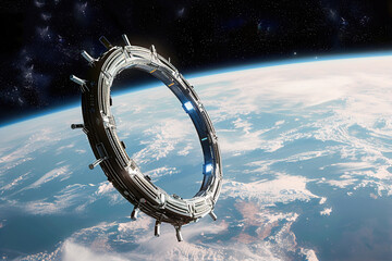 Orbital Hotels, Imaginary orbital hotels, space infrastructure for commercial space travel.