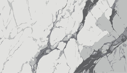 White and black marble wall texture background