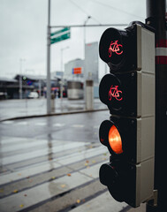 traffic light on the street