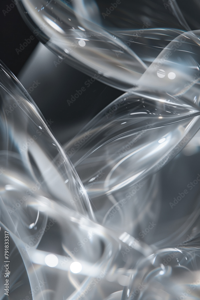 Poster abstract background with reflections and caustics. hi-tech. futuristic background image. created wit