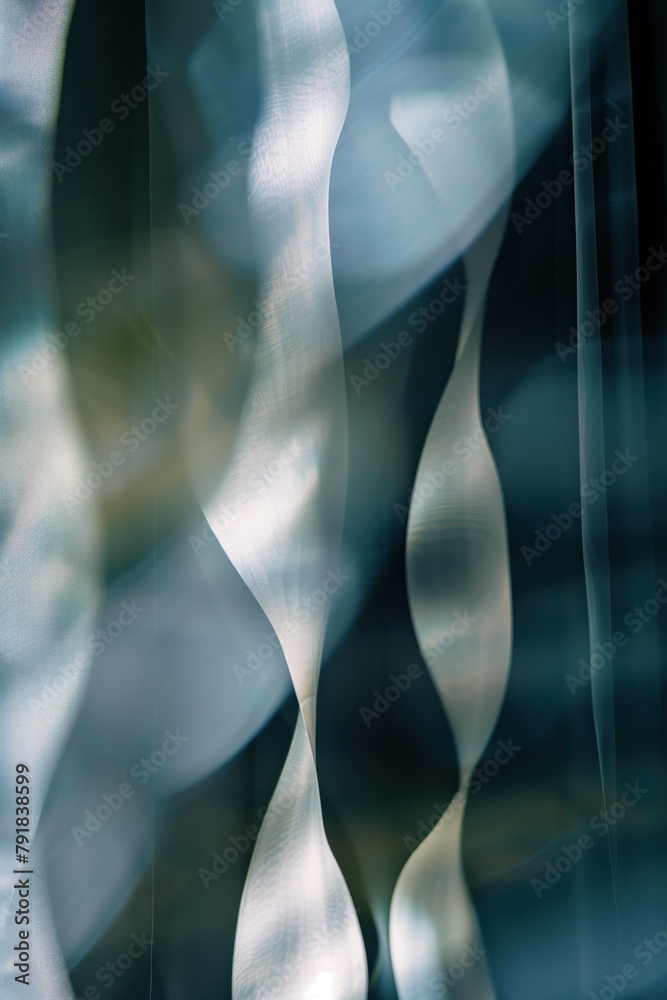 Poster abstract background with reflections and caustics. hi-tech. futuristic background image. created wit
