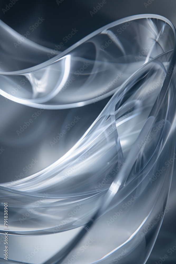 Poster abstract background with reflections and caustics. hi-tech. futuristic background image. created wit