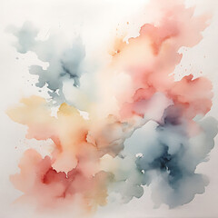 Abstract watercolour misty background