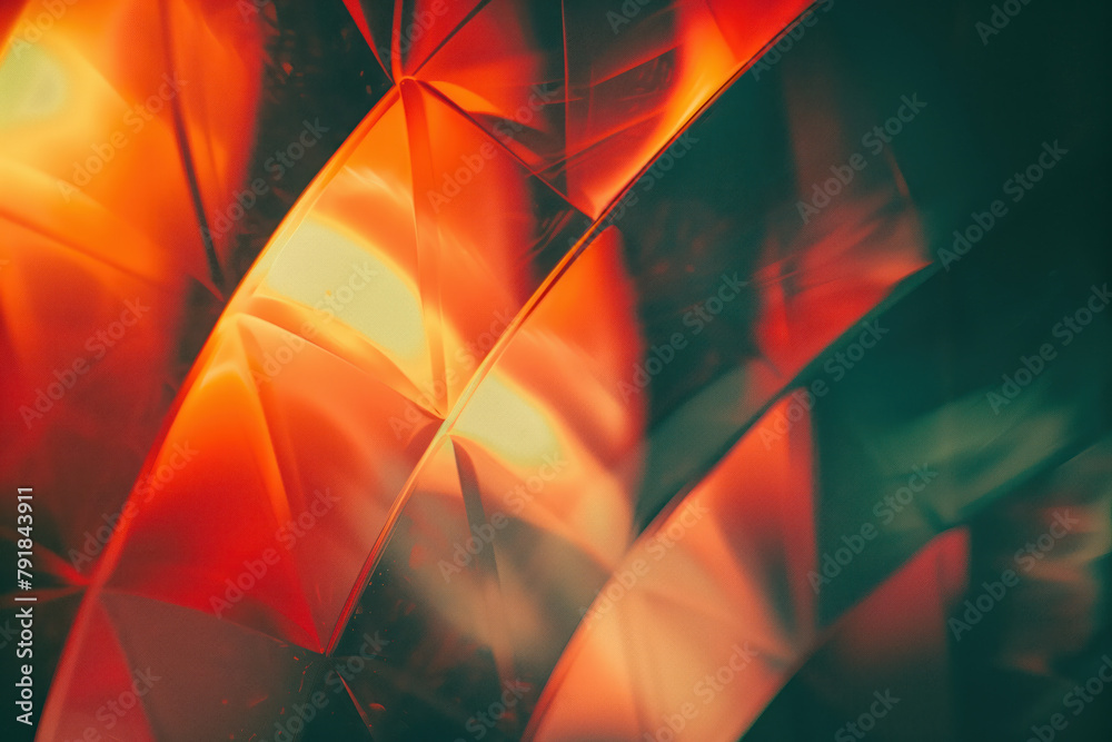 Poster abstract background with reflections and caustics. hi-tech. futuristic background image. created wit