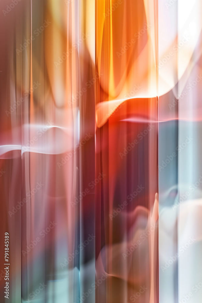 Poster abstract background with reflections and caustics. hi-tech. futuristic background image. created wit