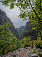 Der Nationalpark Paklenica bei Zadar in Kroatien