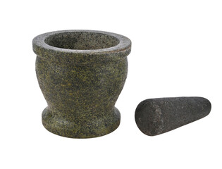 Mortar and Pestle on transparent png