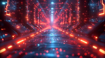 Symmetrical Mysteries of Futuristic 3D Quantum Electronic Art Fusion