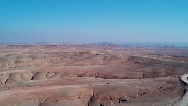 Aerial Exploration: Agafay Desert, Marrakech