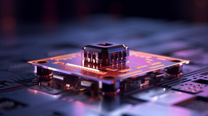on-board processor with backlight