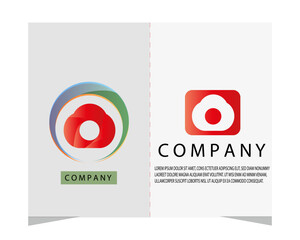 camera type logo design use for your brand and company 