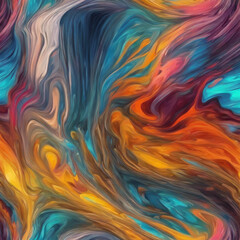 abstract multicolored painting wallpapers. contempo - obrazy, fototapety, plakaty
