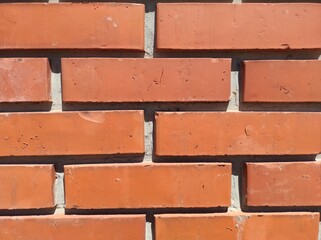 Fototapeta premium Old brick texture. blanks for design. Cracked brick