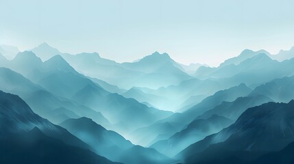 a gradient background blending from crystal clear to deep teal, depicted in high resolution against...