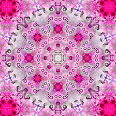 Seamless abstract square pattern. Ethnic pattern.
