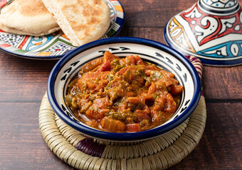 
Tasty and succulent Moroccan dishes