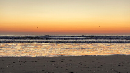 Sunrise over American Beach on Amelia Island Florida