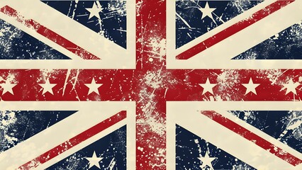 Fototapeta premium England graphic flag