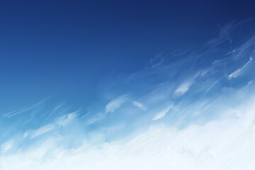 abstract blue white sky or atmosphere gradient background, airy, smooth and soft