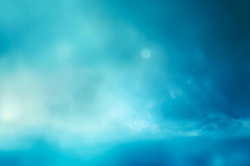 abstract cyan blue white sky or atmosphere background, airy