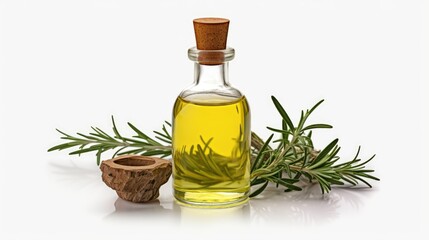 olive oil and herbs