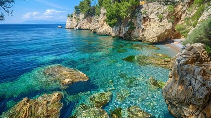  beauty of Mediterranean Sea 

