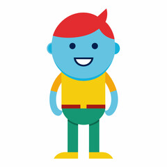 A minimalist Carton Character vector illustration (80)